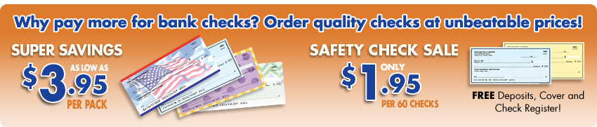Super Savings! Safety Check Sale!