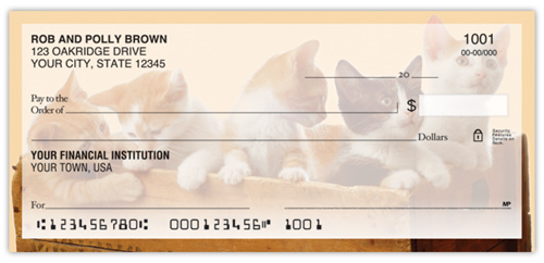 Precious Kittens Checks