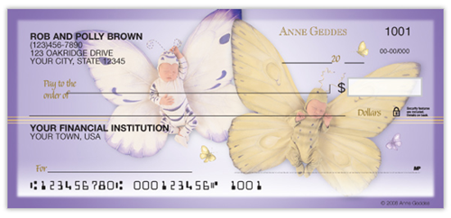 Anne Geddes Butterflies Checks
