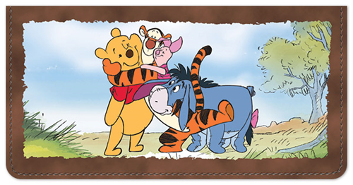 Winnie the Pooh Adventures Checkbook Cover