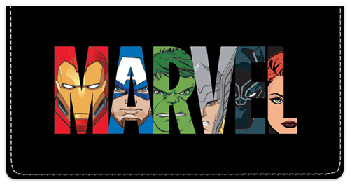 Marvel Logo Checkbook Cover