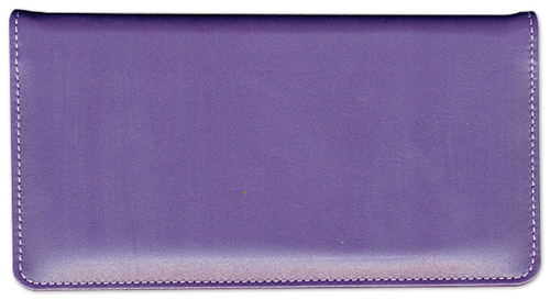 Purple Passion Checkbook Cover