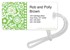 Preppy Sweet Garden Luggage Tag Image 1