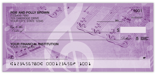 Melody Cheque Melody Personal Checks | SuperValue Checks