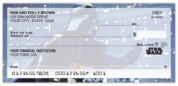 <i>Star Wars</i>&#153; Darth Vader Checks