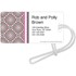 Sweet Suzani Luggage Tag Image 2
