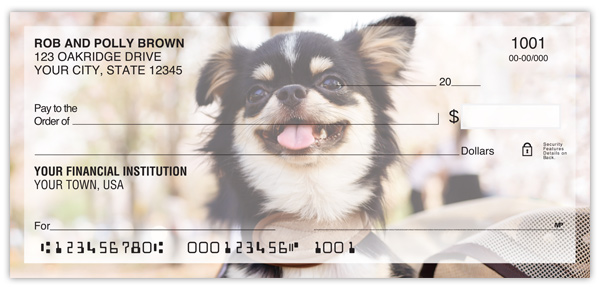 Chihuahua Personal Checks SuperValue Checks