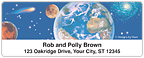 Celestial Bodies Address Labels