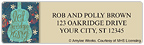 Brave & Free Address Labels