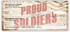 Proud of our Soldiers Checks