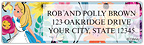 Alice In Wonderland Address Labels