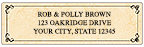 Antique Address Labels