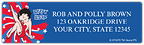 Betty Boop™ Americana Address Labels