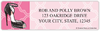 Cute Shoes Address Labels