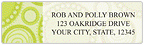 Circle Chic Sheet Labels