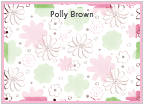 Green & Pink Flower Cards