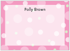 Pink Dots Cards