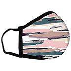 Blush Brush Strokes - Standard Face Mask