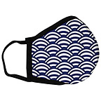 Navy Arches - Standard Face Mask