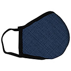 Navy Texture - Standard Face Mask