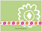 Flor Verde Folded Notes