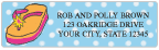 Fun in the Sun Sheet Labels