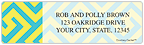 Greek Keys Address Labels