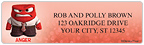 Inside Out Address Labels