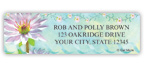 Gail Marie Colorful Blooms Address Labels