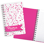 Bubbles Pink Notebook