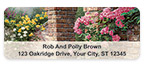 Thomas Kinkade Gardens Address Labels