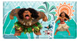 Moana Checkbook Cover