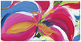 Artistic Blooms Checkbook Cover