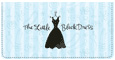 Little Black Dress Checkbook Cover