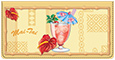 Designs by Shan™ Taste of Paradise Checkbook Cover