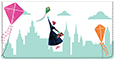 Mary Poppins Returns Checkbook Cover