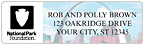 American Monuments Sheet Labels