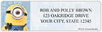 Minions Address Labels