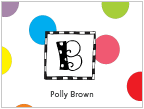 Polka Dotted Monogram Notes