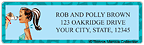 Posh Puppies Address Labels