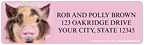 Oink - rachaelhale® Address Labels