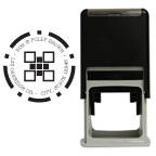 Praise Round Stamp