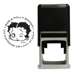 Betty Boop™ Wink Round Stamp