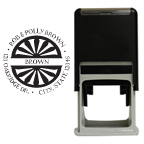 Bold Round Stamp