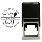 Chef Round Stamp