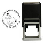 Eeyore Round Stamp