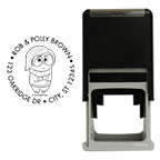 Sadness Round Stamp