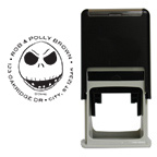 Jack Skellington Round Stamp