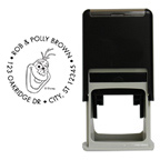 Olaf Face Round Stamp