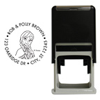 Anna Round Stamp